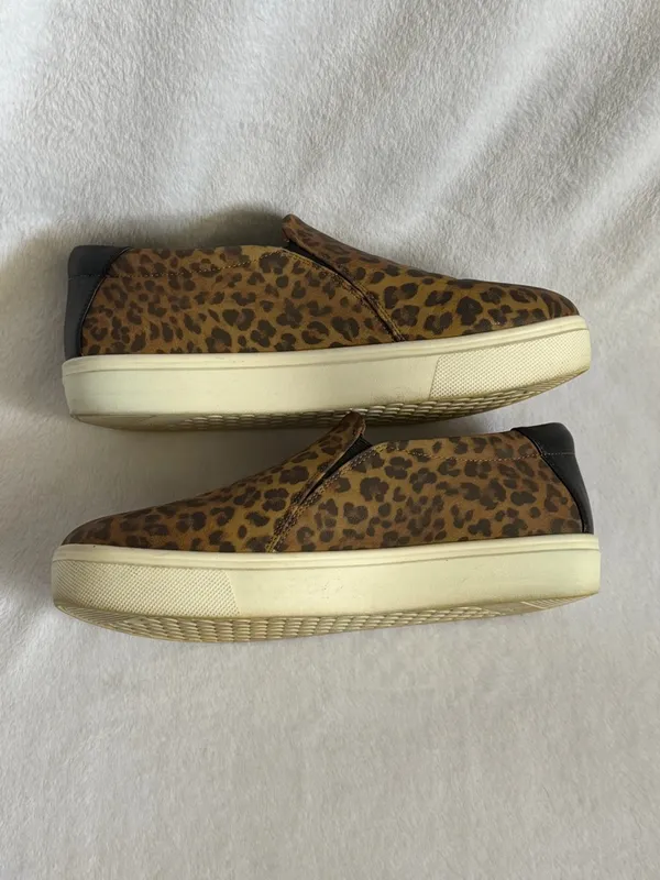 Dr. Scholl's Brown Leopard Slip - Image 2