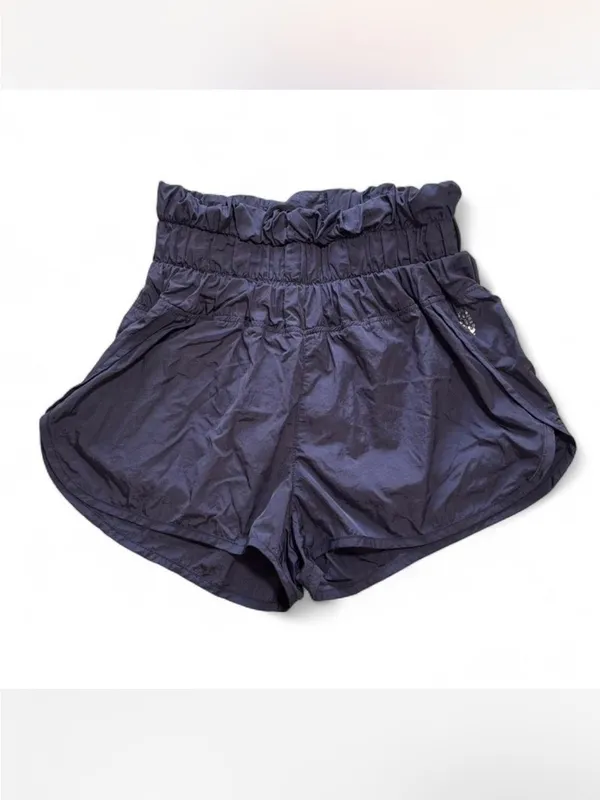 Free People Movement The Way Home Run Shorts Deep Sea Indigo Purple XS - Image 3