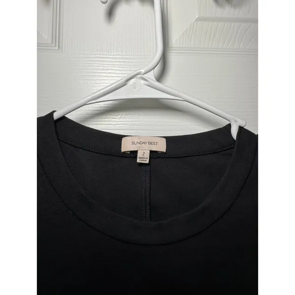Aritzia Homecoming Little Black Dress Bodycon Size 2 Mini - Image 3
