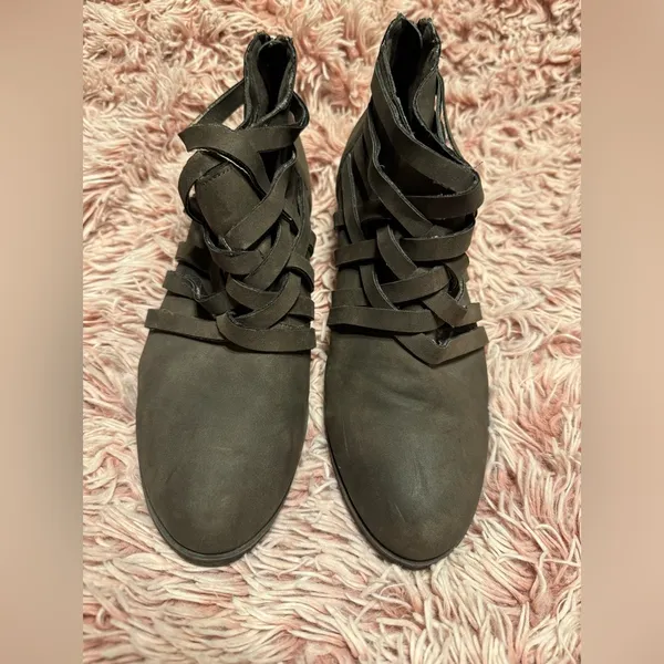 Brown booties Size 10 - Image 3