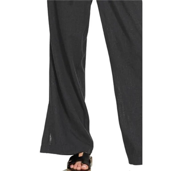 Zenana Linen Drawstring Pants‎ - Image 3