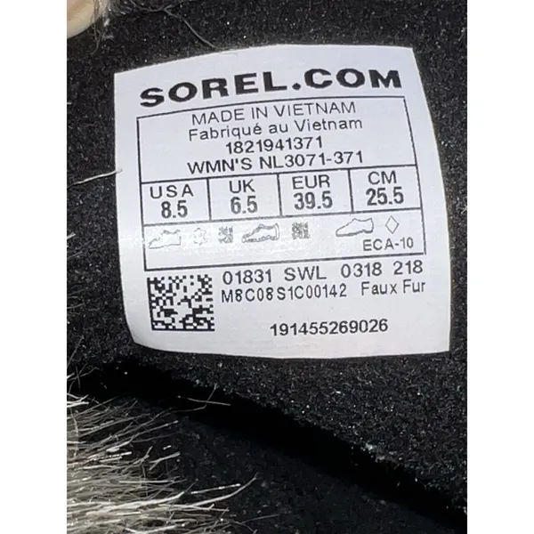 Sorel Tofino II Waterproof Insulated Faux Fur Winter Boots Camo/Black-Size 8.5 - Image 11