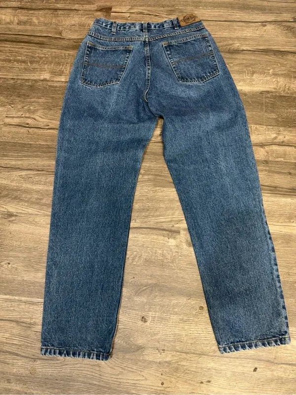 Guide Gear 100% Cotton Straight Leg Jeans Medium Wash Size 10 - Image 4