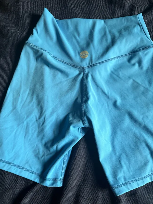 Vivid Blue Ladies’ Athletic Shorts Size M Petite Size M - Image 6