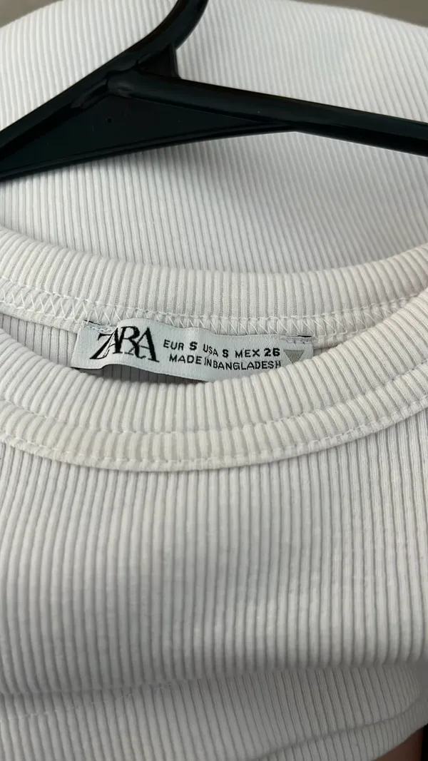 ZARA Ribbed Top - Image 3