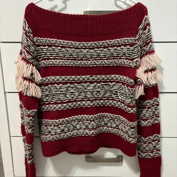 LoveShackFancy Baby Alpaca Striped Sweater - Image 3
