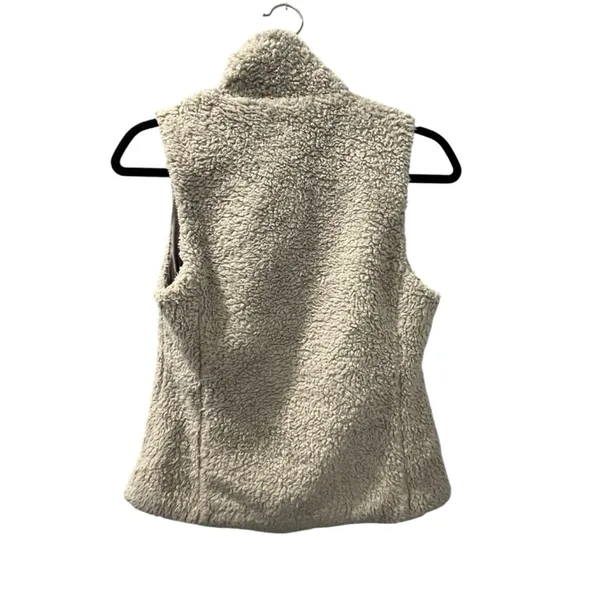 Patagonia El Cap Los Gatos Teddy Bear Vest Gray Size Small Women's Fleece Casual - Image 6