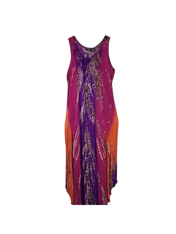 Women's Multi and Purple Dress Size M - Image 2