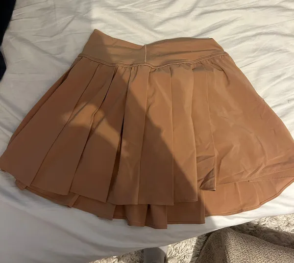 Aerie Women's Tan Tennis Skirt - Image 7