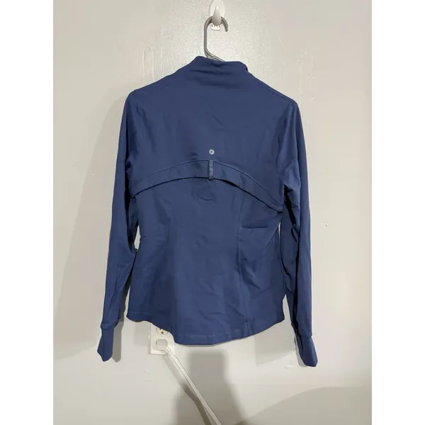 90 Degree By Reflex Women's Navy Fitted Performance "Define" Jacket Size L‎ Blue Size L - Image 4