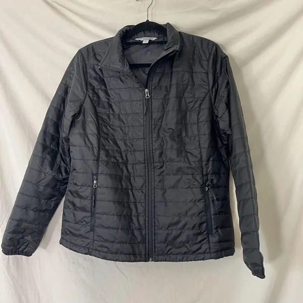 NWOT Port Authority Women's Packable Puffy Jacket Black L - Image 4