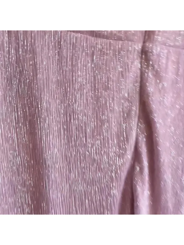 Lulus sparkly pink formal maxi dress size L - Image 4
