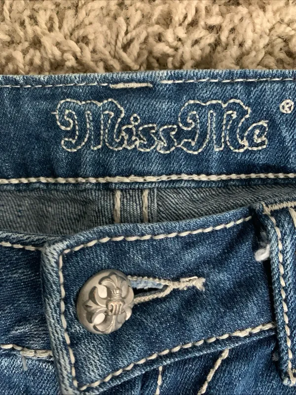 Miss Me size 30 bootcut #JW5353B denim blue jeans - Image 2