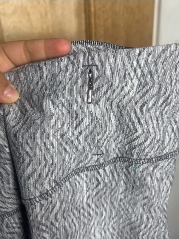 CALIA by Carrie Underwood women’s Light Gray Marled Leggings size L - Image 6