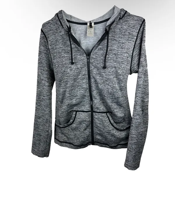 Gray Marled Zip - Image 2