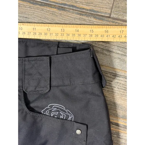 Columbia Titanium Omni-Tech‎ Snow Pants Womens Small Black Ski Cargo Snowboard - Image 11