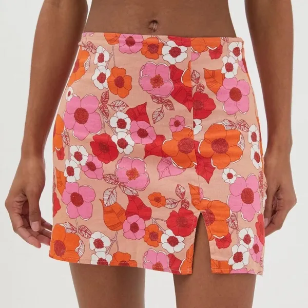 Urban Outfitters Retro floral mini skirt - Image 6