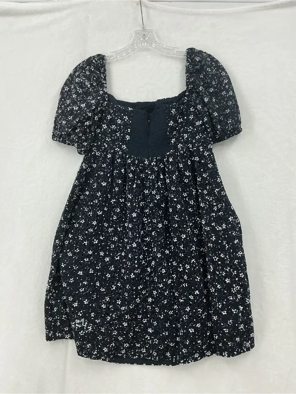 Maeve Navy Floral Off-Shoulder Mini Dress 1098 - Image 6