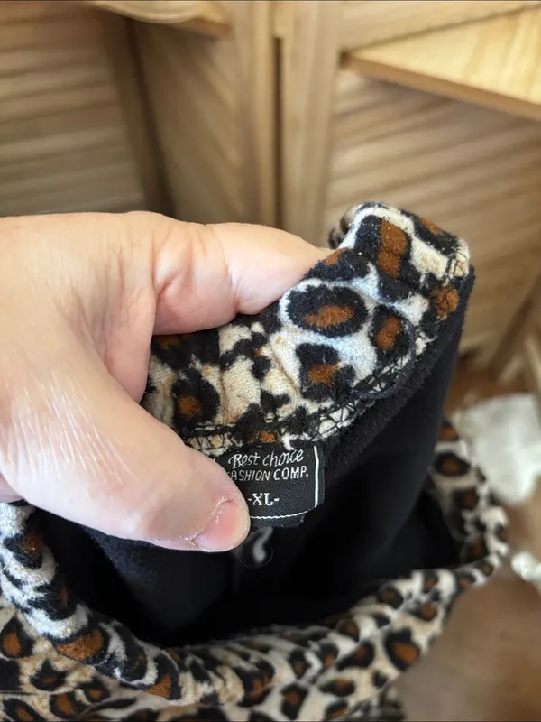 Leopard Print Lounge Slacks - Image 3