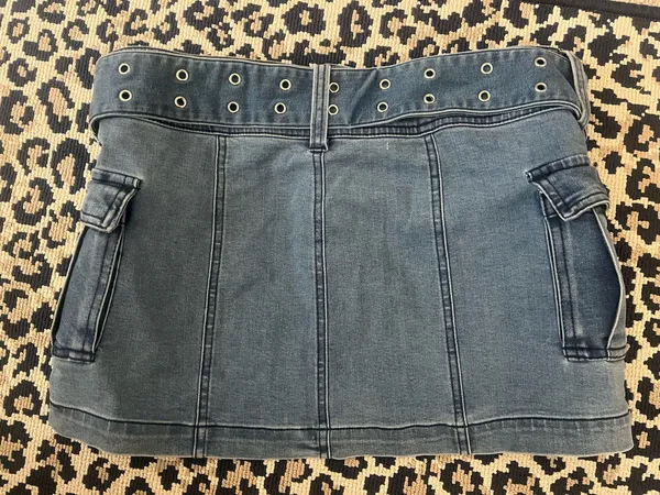 Urban Outfitters Mini Skirt Denim - Image 4