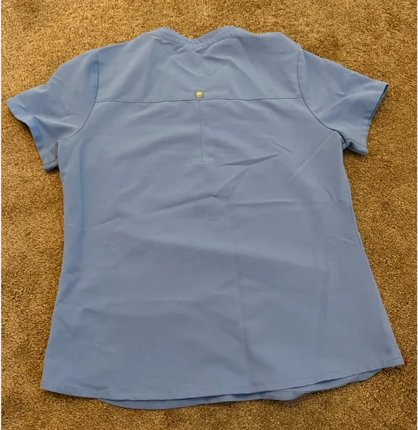 Fabletics Ceil Blue Scrub Top - Image 3