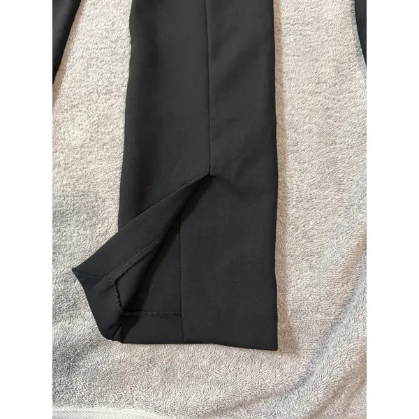 NWT Zara Women Black Leggings Formal Dress Size Small Hi Rise Stretch‎ Slit - Image 7
