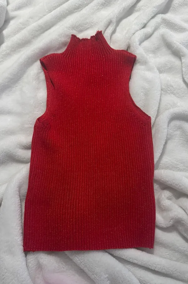 Mock Neck Top - Image 3