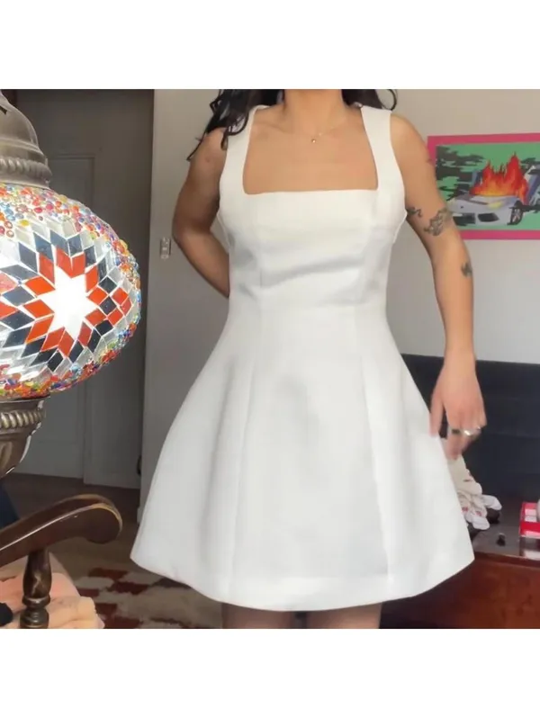 Elliatt white mini dress Size XS - Image 3