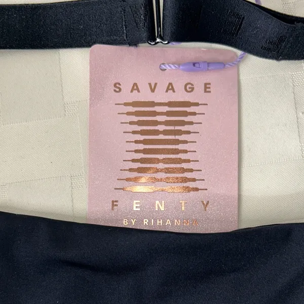 Savage X Fenty Midnight Black Bra Size undefined - Image 3
