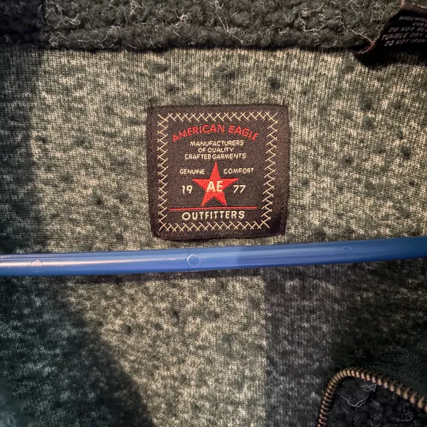 Vintage American eagle sherpa - Image 2