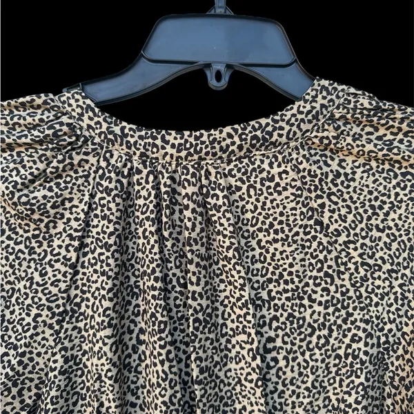 A New Day New women’s leopard print Long Sleeve Dress xs - Image 10