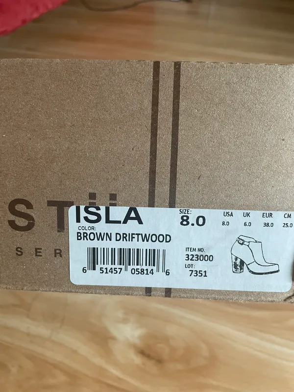 Super Cute Isla Brown Driftwood Boots - Sz 8 - Image 3