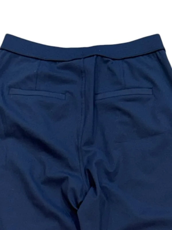 Halara Flex High Waisted Back Side Pocket Slight Flare Work Pants Small Navy NWT - Image 4