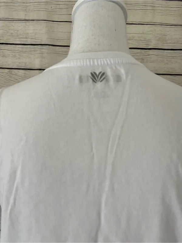 Forever 21 White “CAN & WILL” Graphic Muscle Tank - Image 2