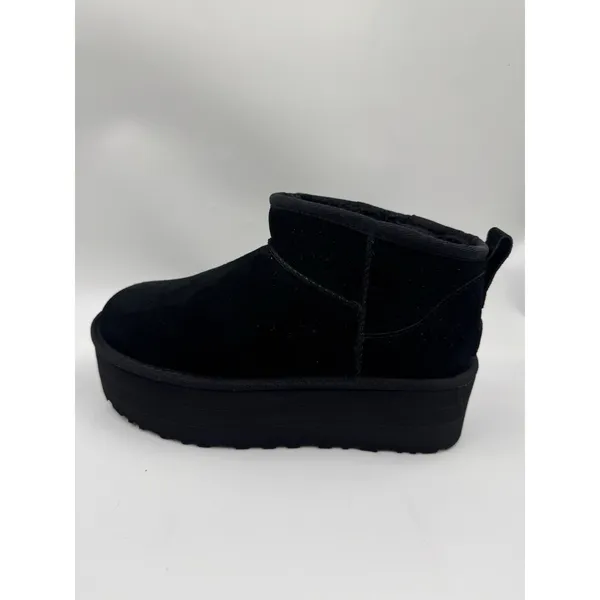 UGG Classic Ultra Mini Platform Women's Ankle Boots - Color Black Size 8 New - Image 12