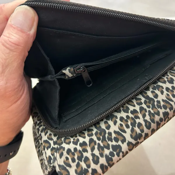 Bag Chic Leopard Print Crossbody Bag St. John’s Bay - Image 8