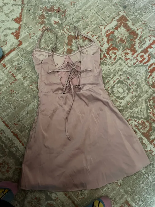 Cute going out dress Pink - Image 2