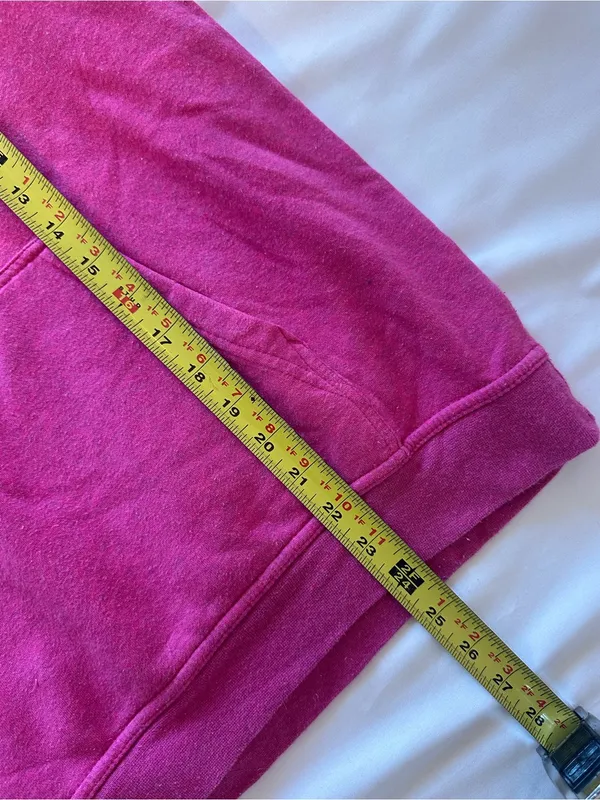 Nike Women's Magenta Funnel Neck Pullover Sweatshirt - Image 6