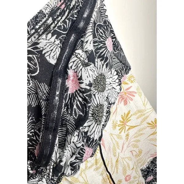 Intimately Free People Floral Summer Scarf Bandeau Top Small Mixed Print Smocked - Image 8
