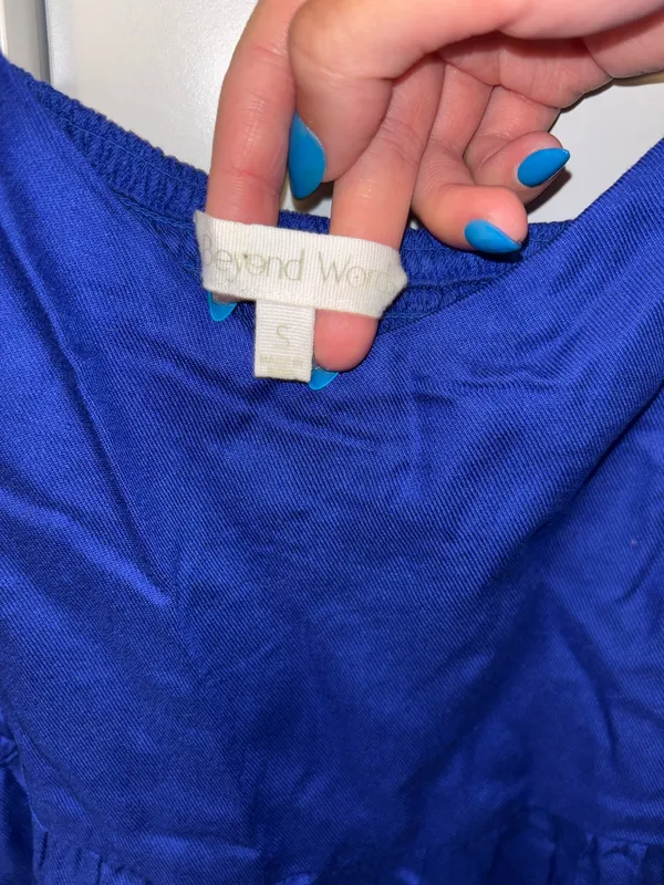 Blue flowy dress Size XS - Image 2