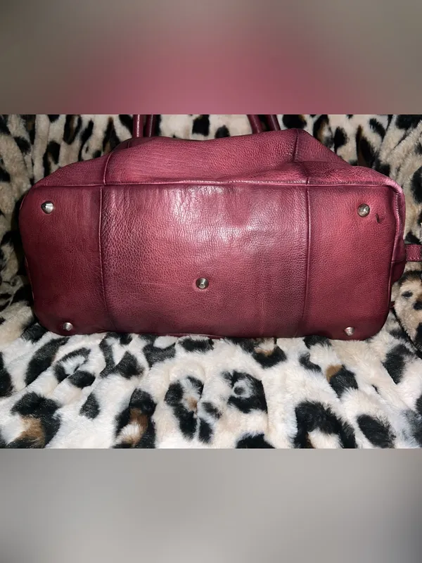 Free People Emerson Tote purse satchel full size Red Rock - Image 4