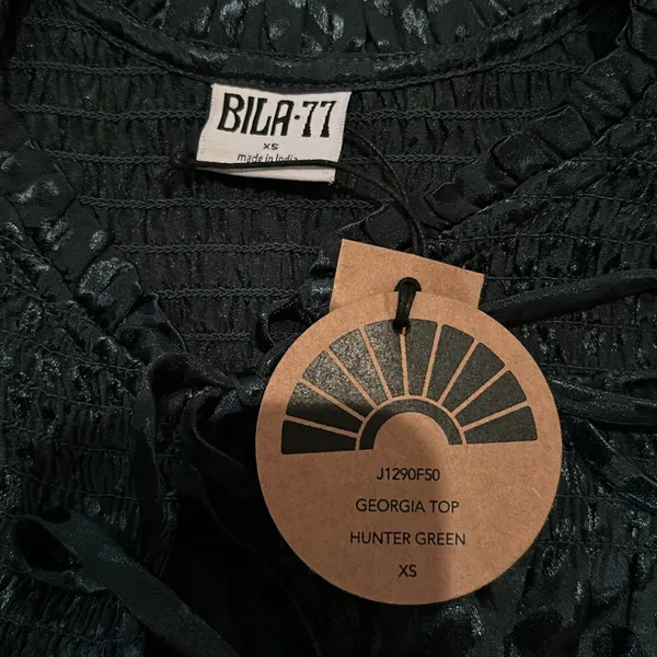 Bila 77 Georgia Top Green Size XS - Image 2
