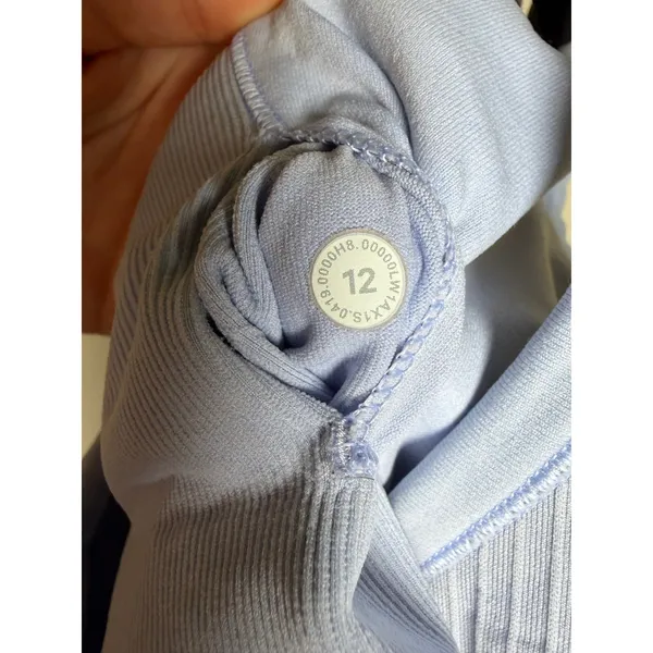 Light Blue Ebb to Street Tank Top Lululemon size 12 - Image 2