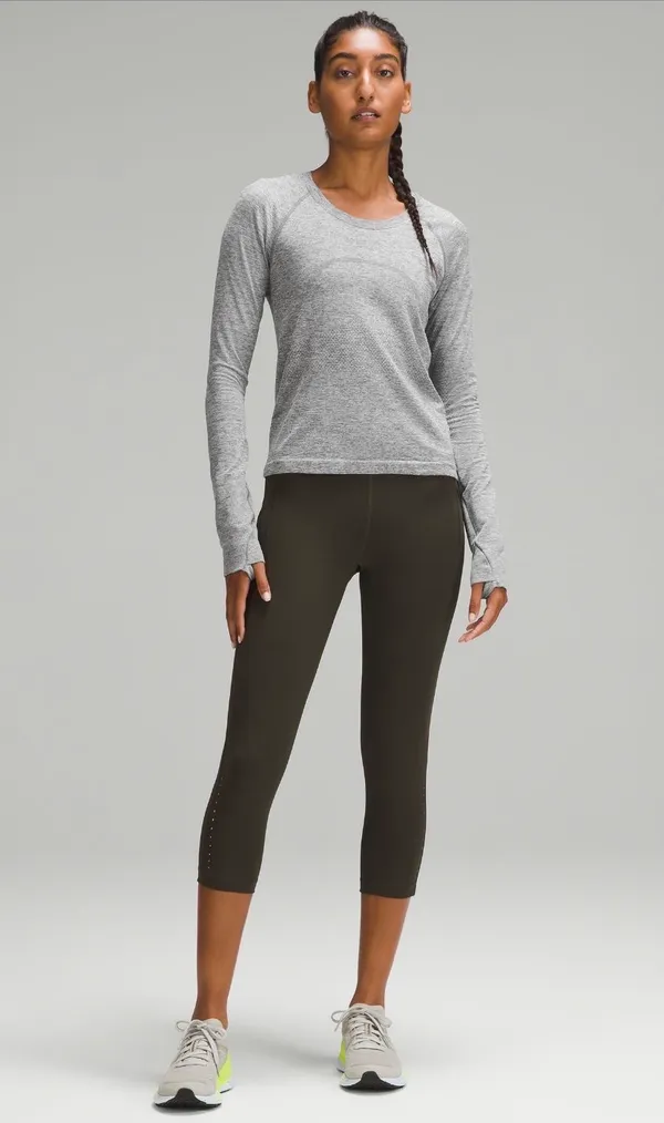 Lululemon Swiftly Tech Long Sleeve 2.0 Waist Length - Image 5