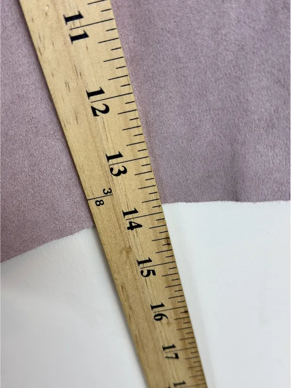 Suede Wrap Skort Tortoise Buckle Y2K Mini Shorts Zara XS Taupe Mauve - Image 8