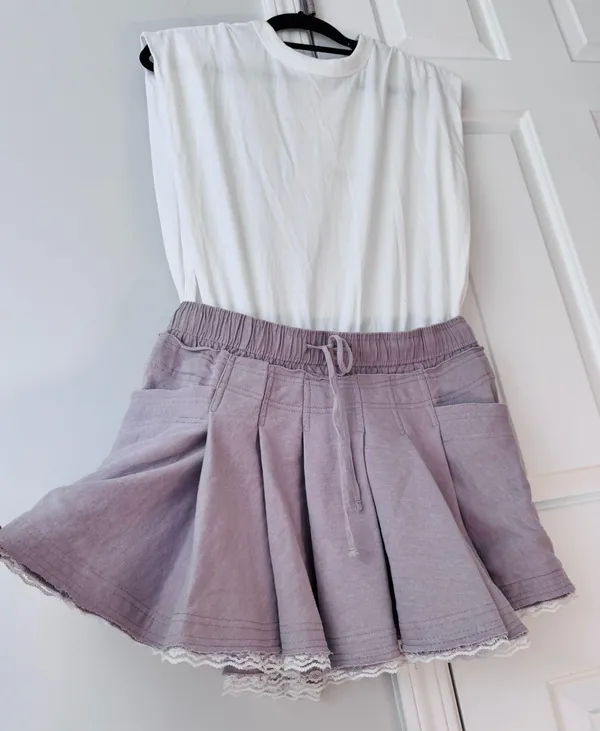 Anthropologie Daily Practice Sporty Twofer Mini Dress, Size M - Image 6
