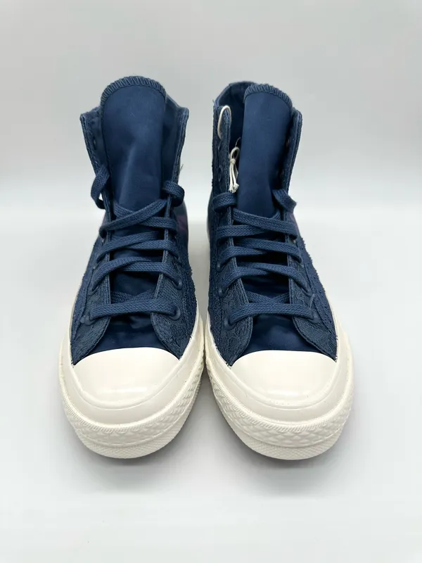 Converse Chuck 70 Hi Floral Satin Slacker Blue Men 5 Women 7 NWOB A17487C - Image 9