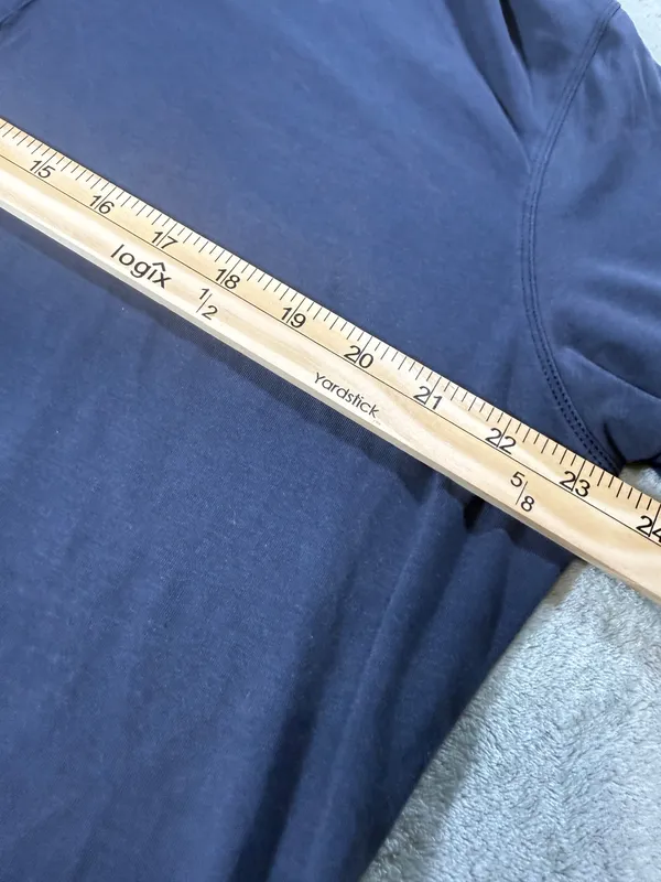 Lululemon Men’s Polo Navy Size 2XL Jersey Material - Image 3