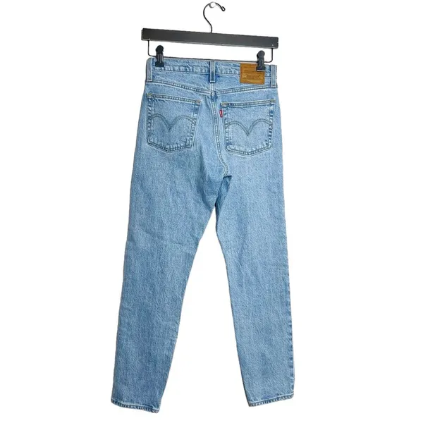 Levi's Premium wedgie for ankle light‎ wash jeans Sz 25 - Image 9