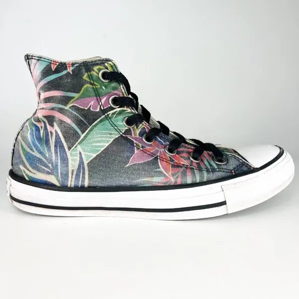 Converse Chuck Taylor Fern Hi Top Sneakers Shoes Cream Women 8 / Men 6 - Image 6